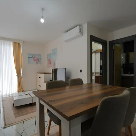 0011 Exodus Park 1 1 In Oba, Alanya, Shuttle And Full Facilities Appartement